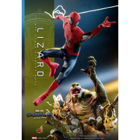HT The Amazing Spider-Man + Lizard Diorama Base